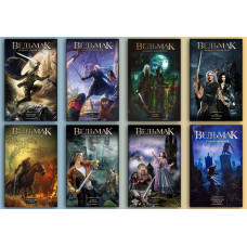 Відьмак. Усі частини (комплект з 8-ми книг). Анджей Сапковський.