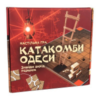 Настольная игра Strateg Катакомбы Одессы развлекательная на украинском языке (30285)