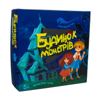 Настільна гра 30866 (укр) "Будинок Монстрів", в кор-ці 19,5-19,5-6,5 см